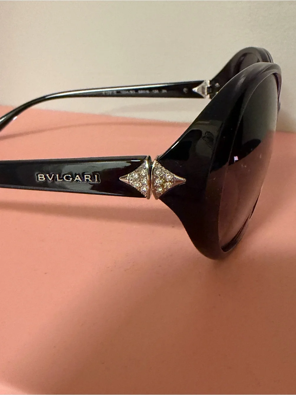 Bulgari Women's Black Gradient Oversized Sunglasses